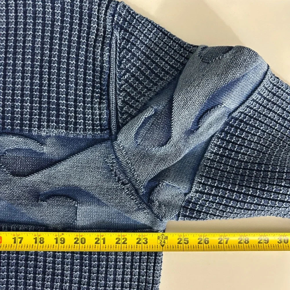 The Territory Ahead‎ Mens Sweater True Indigo Surfs Up Size Large Tall
